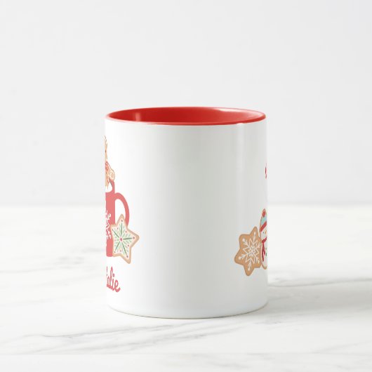 Gingerbrood Cookie | Hete cacao Mok (Midden)