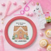 Gingerbrood Cookie | Kerstkoekjesruil Papieren Bordje (Feest)