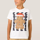Gingerbrood Cookie Kerstmis T-shirt (Voorkant)