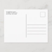 Gingerbrood Cookie Red Truck Cookie Briefkaart (Achterkant)