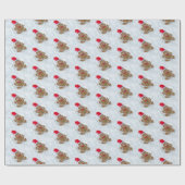 Gingerbrood Cookie Snow Angel Cadeaupapier (Vlak)