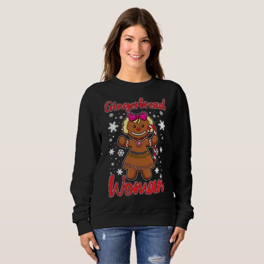 Gingerbrood Cookie Trui (Voorkant volledig)