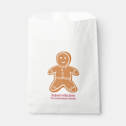 GingerBrood Cookies Bedankzakje (Voorkant)
