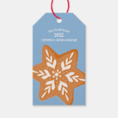 GingerBrood Cookies Cadeaulabel (Voorkant)