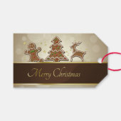 GingerBrood Cookies Cadeaulabel (Voorkant (Horizontaal))