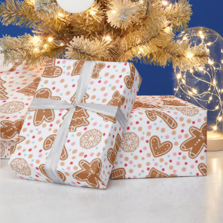 GingerBrood Cookies Cadeaupapier