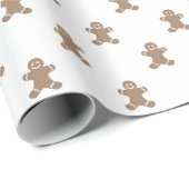 GingerBrood Cookies Cadeaupapier (Rol Hoek)