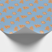 GingerBrood Cookies Cadeaupapier (Hoek)