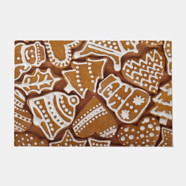 Gingerbrood Cookies doormat Deurmat (Voorkant)
