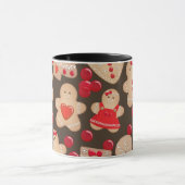 Gingerbrood Cookies Holiday Cookie Kerstmis Mok (Midden)
