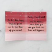 Gingerbrood Cookies Holiday-kaart Kaart (Binnen)