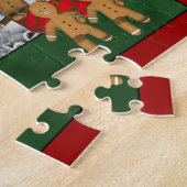 Gingerbrood Cookies Holiday Uw Foto Legpuzzel (Zijkant)