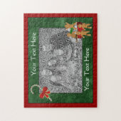 Gingerbrood Cookies Holiday Uw Foto Legpuzzel (Verticaal)