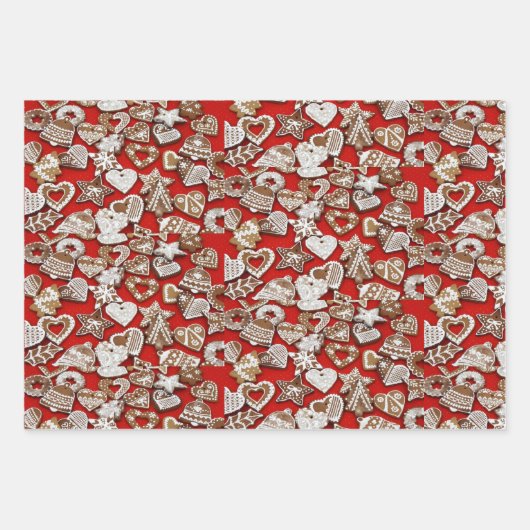 GingerBrood Cookies Inpakpapier Vel (Voorkant 3)