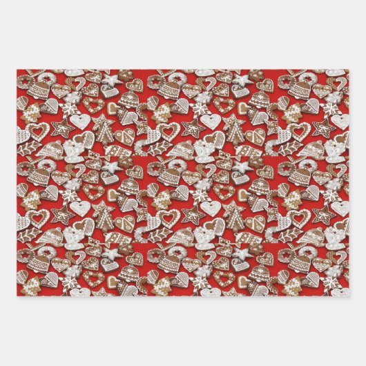 GingerBrood Cookies Inpakpapier Vel (Voorkant 2)