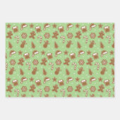 GingerBrood Cookies Inpakpapier Vel (Voorkant)