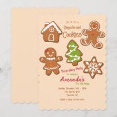 GingerBrood Cookies Kaart (Voorkant / Achterkant)