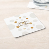 GingerBrood Cookies Kartonnen Onderzetters (Schuin)