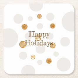 GingerBrood Cookies Kartonnen Onderzetters