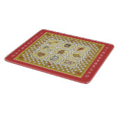 Gingerbrood Cookies Kitchen Gift Snijplank (Hoek)