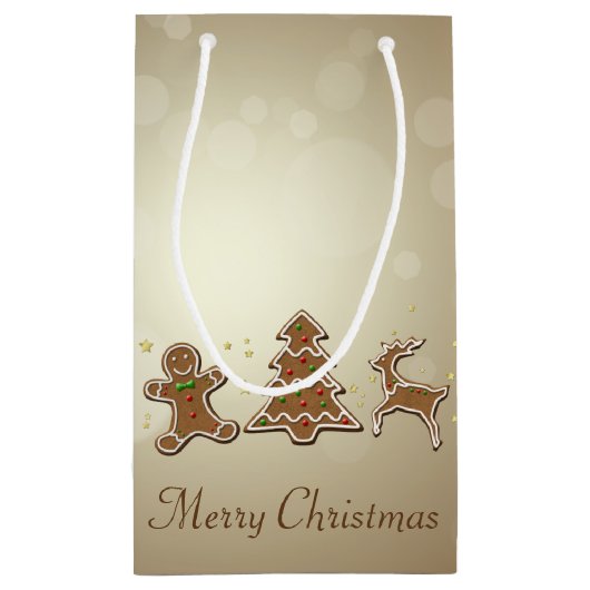 GingerBrood Cookies Klein Cadeauzakje (Achterkant)