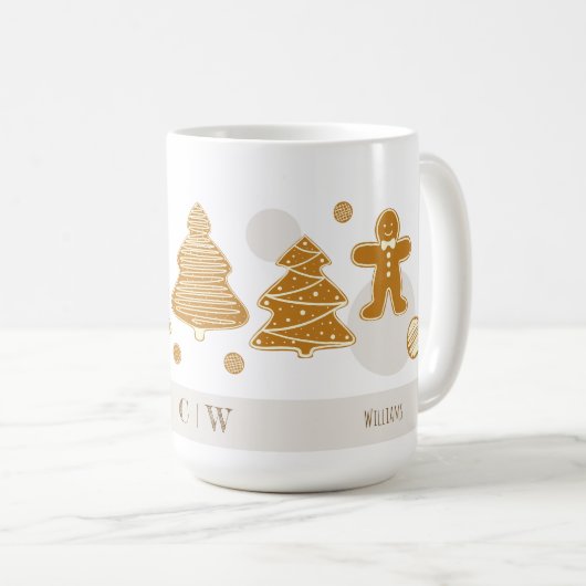 GingerBrood Cookies Koffiemok (Voorkant rechts)