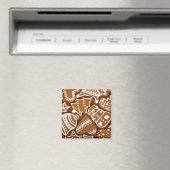 GingerBrood Cookies Magneet (Insitu (Vaatwasser))