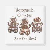 Gingerbrood Cookies Magnet (Voorkant)