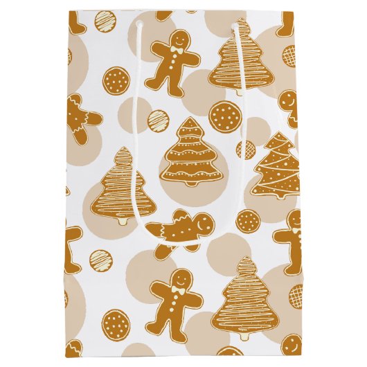 GingerBrood Cookies Medium Cadeauzakje (Achterkant)