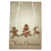 GingerBrood Cookies Medium Cadeauzakje (Achterkant)