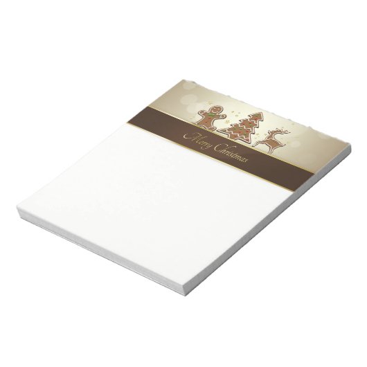 GingerBrood Cookies Notitieblok (Linkerzijde)