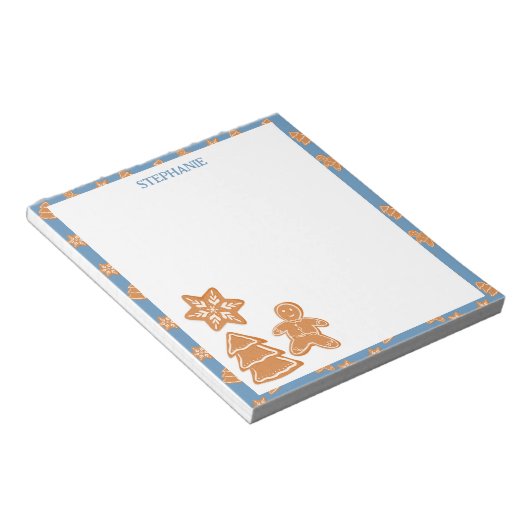 GingerBrood Cookies Notitieblok (Schuin)
