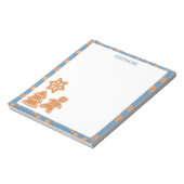 GingerBrood Cookies Notitieblok (Linkerzijde)