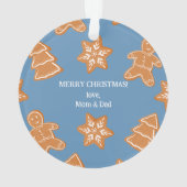 Gingerbrood Cookies Ornament (achterkant)
