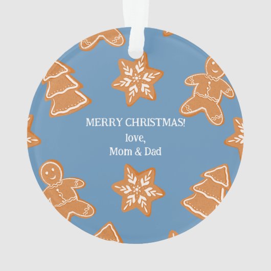 Gingerbrood Cookies Ornament (achterkant)