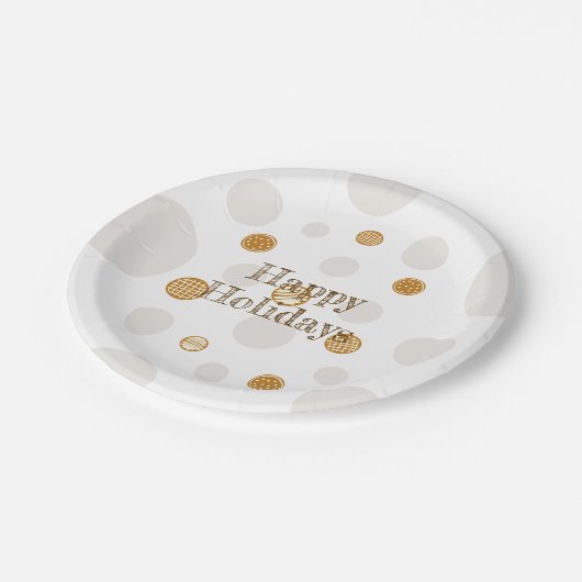 GingerBrood Cookies Papieren Bordje (Gekanteld)