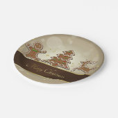 GingerBrood Cookies Papieren Bordje (Gekanteld)