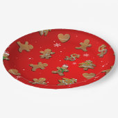 GingerBrood Cookies Papieren Bordje (Gekanteld)