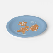 GingerBrood Cookies Papieren Bordje (Gekanteld)