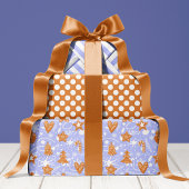 Gingerbrood Cookies Pattern Cute Holiday Kerstmis Inpakpapier Vel