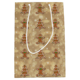 Gingerbrood Cookies Pattern Medium Cadeauzakje