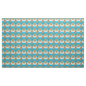 Gingerbrood Cookies Pattern Whimsical Snowflakes Stof (Yard (91,4 cm))