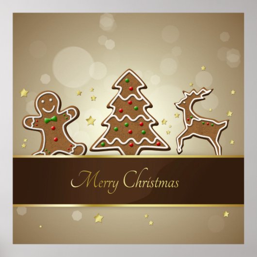 GingerBrood Cookies Poster (Voorkant)