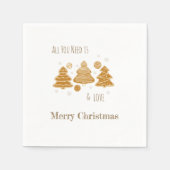 GingerBrood Cookies Servet (Voorkant)