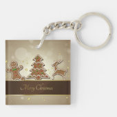 GingerBrood Cookies Sleutelhanger (Achterkant)