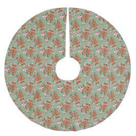 Gingerbrood Cookies Snoepjes Green Kerstboom Rok