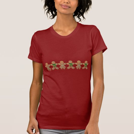 GingerBrood Cookies T-shirt (Voorkant)