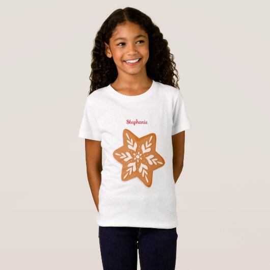 Gingerbrood Cookies T-Shirt (Voorkant volledig)