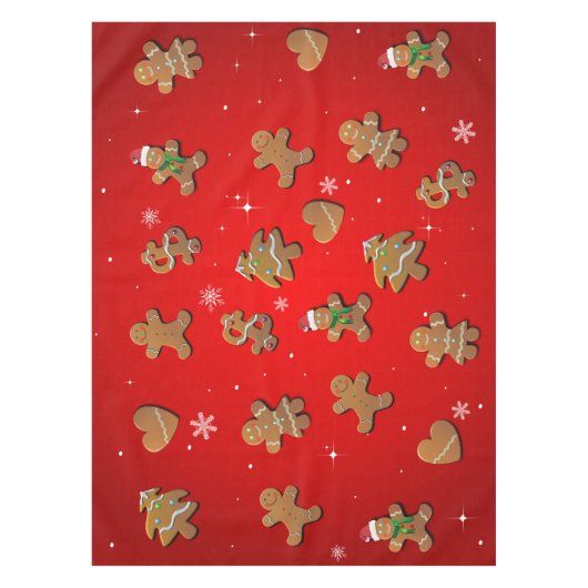 GingerBrood Cookies Tafelkleed (Voorkant)