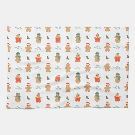 GingerBrood Cookies Theedoek (Horizontaal)